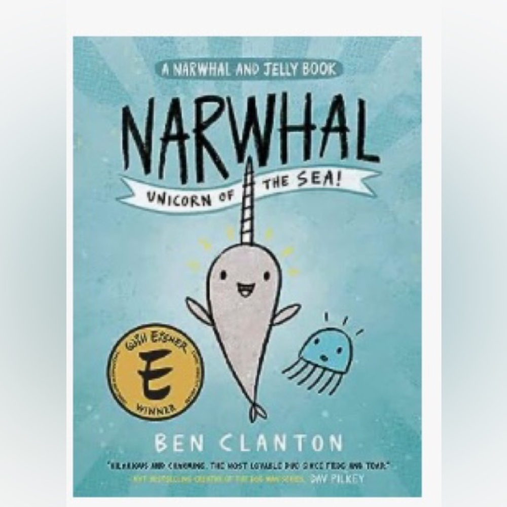 NARWHAL’s Paper Back Books Volume 1-4 by Ben Clanton NWT